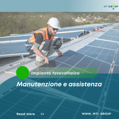MT1 - impianto fotovoltaico- manutenzione e assistenza